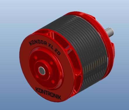 Produktbild Kontronik Elektromotor Kondor XL 20-37