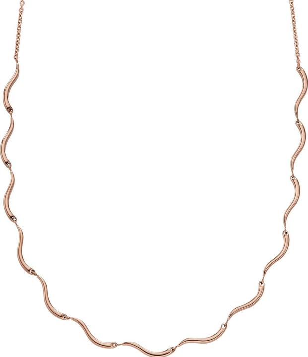 Actual product image Skagen Waves Necklace (Stainless steel, CZ, 41 - 46 cm)