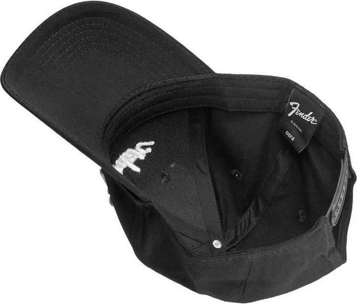 Actual product image Fender Unisex Adult Logo Baseball Cap (One size)