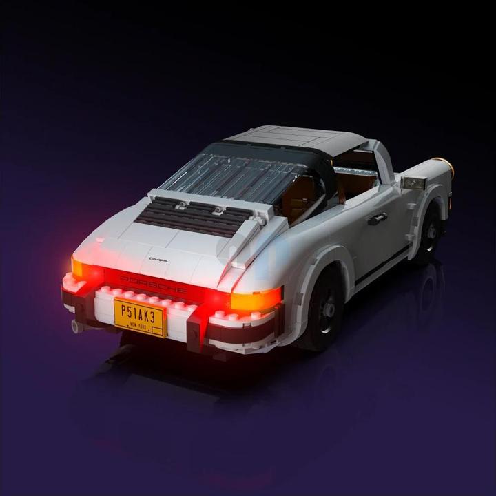 Actual product image Light my bricks LMB 2.0 LED light set for LEGO 10295 Porsche 911