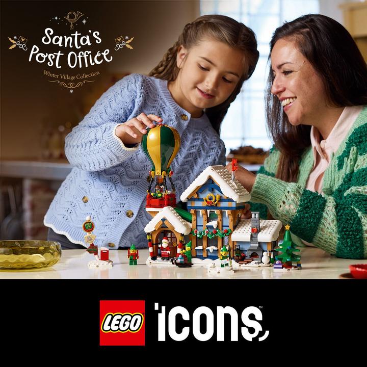 Image du produit LEGO Bureau de poste du Père Noël (10339, LEGO Icons, LEGO difficiles à trouver)