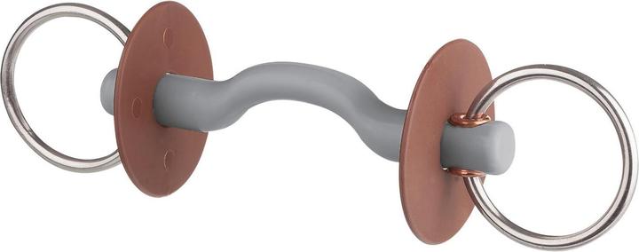 Actual product image Beris Gebisse Water snaffle tongue bow bar soft