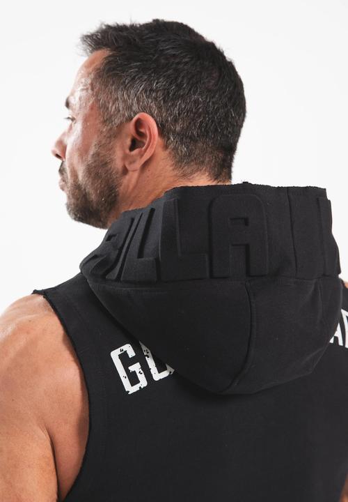 Actual product image Gorilla Wear Marshall Sleeveless Hoodie - Schwarz (XL)