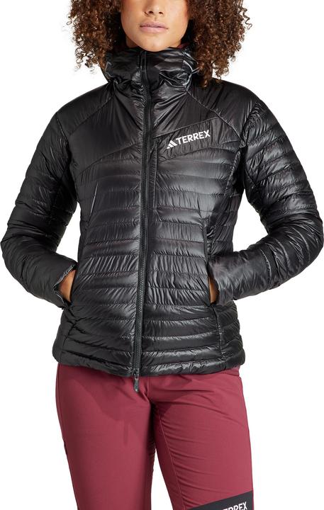 Actual product image adidas Women's Terrex Techrock Down Hooded Jacket (XS)