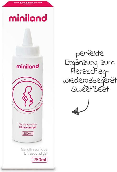 Produktbild Miniland Zubehör Schwangerschaft Ultraschall-Gel für Herzschlag-Wiedergabegerät SweetBeat