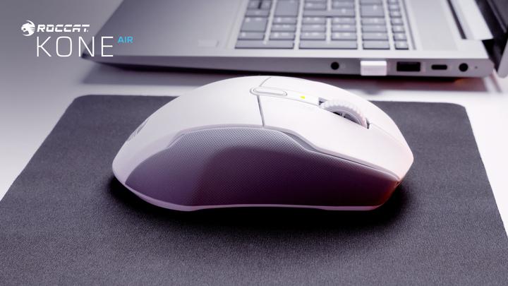 Produktbild Roccat kabellose Maus Kone Air, weiss (ROC-11-452-05) (Kabellos)