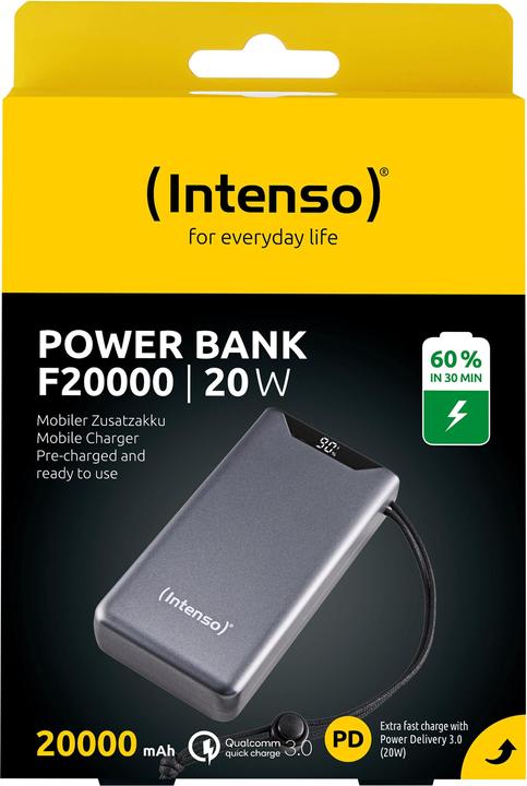 Produktbild Intenso F20000 (20000 mAh, 20 W, 20000 Wh)