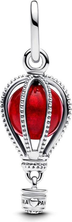 Actual product image Pandora Hot Air Balloon Murano Glass Dangle Charm (Sterling silver 925)