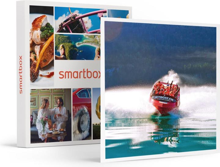 Actual product image Smartbox Outdoor adventure in Interlaken: panoramic jetboat trip for 1 adult (1 pers.)
