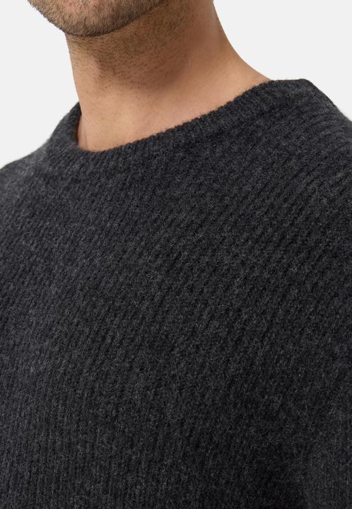 Produktbild Cash-Mere Grobgestrickter Wolle Kaschmir Rundhals Pullover (L)