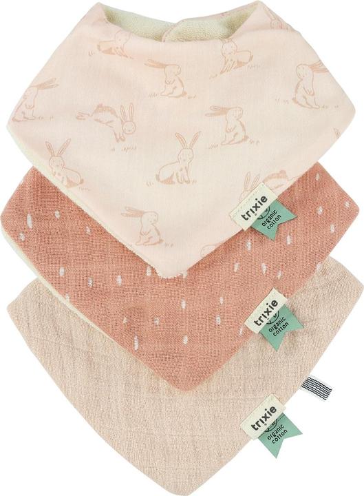 Image du produit Trixie Baby Bandana Bavoir Set de 3 Lapins