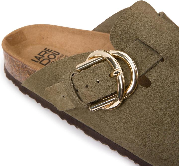 Produktbild La Redoute Collections Pantoletten aus Veloursleder (39)