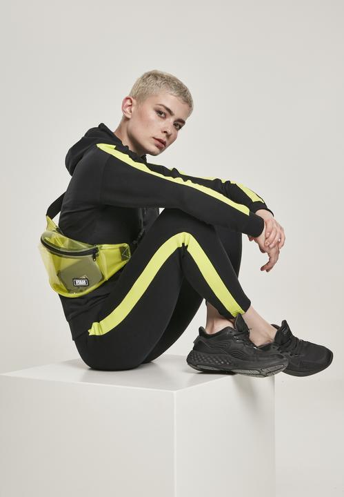 Actual product image Urban Classics Ladies Neon Shoulder Stripe Hoody (S)
