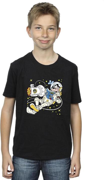Actual product image Disney Boys Goofy Reading In Space T-Shirt (140, 146)