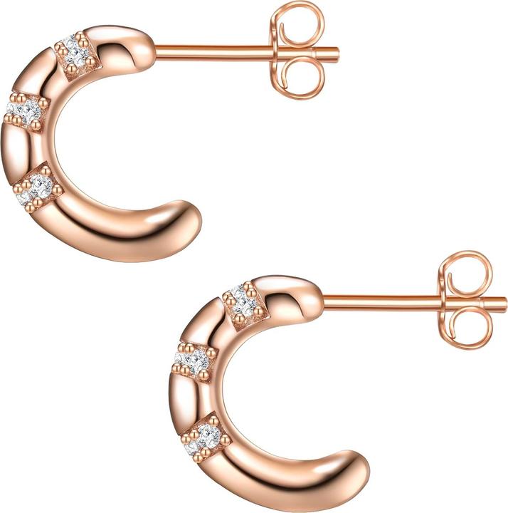 Image du produit Lulu & Jane Boucles d'oreilles femme laiton - 35814 (Laiton)