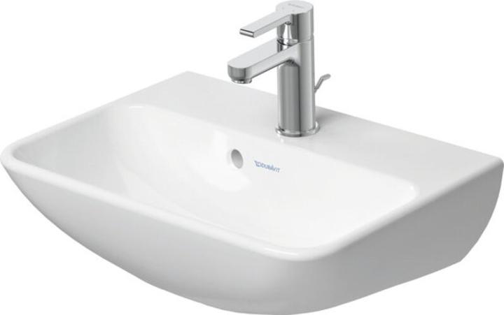 Produktbild Duravit Handwaschbecken ME by Starck m ÜL m HLB 450x320mm 1 HL we seidenmatt (320 mm, 450 mm)