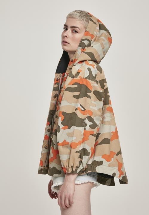 Actual product image Urban Classics Ladies Oversized Camo Parka Jacket (S)