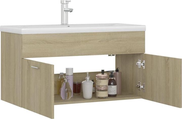 Image du produit VidaXL Armoire d'évier avec lavabo