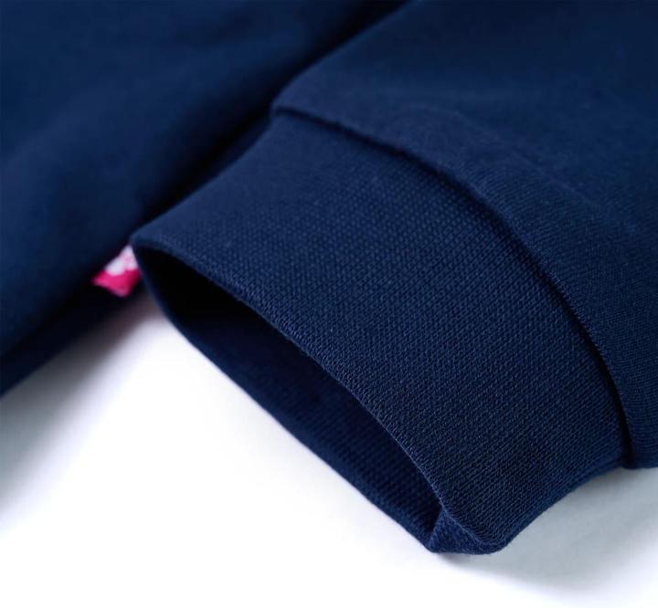 Immagine prodotto VidaXL Felpa da bambino blu navy 128,Materiale: 95 % cotone. 5 (128)