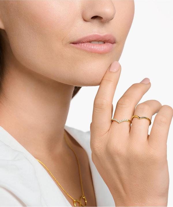 Image du produit Thomas Sabo Bague en forme de V en or (54, Argent 925)