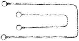 Actual product image Magni Ball chain 500 mm For valve plugs Washbasin Tub Sinks Sink Chrome (0.50 m)