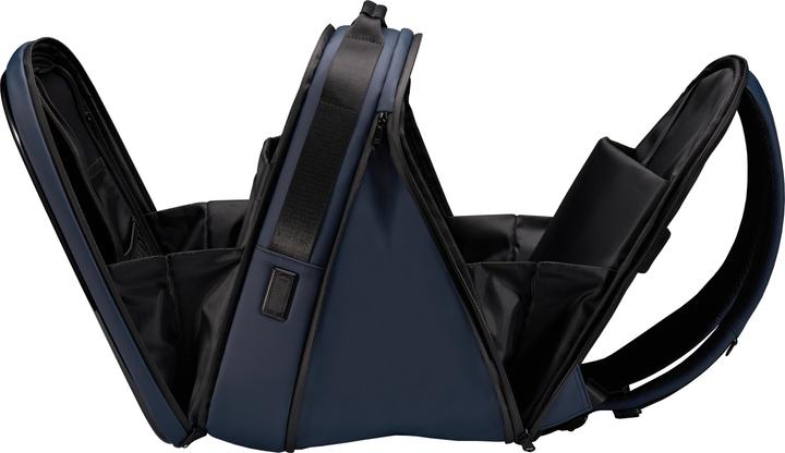 Actual product image Carbon Tech Neuron AI Rucksack mit integriertem LED-Display
