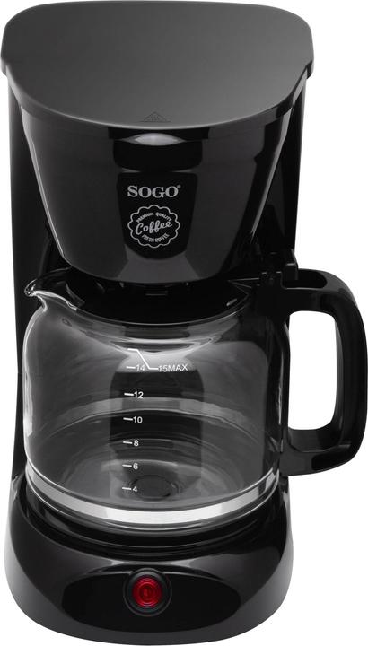 Produktbild Sogo DRIP COFFEE MAKER WITH GLASS JAR, - 1,8L - 950W