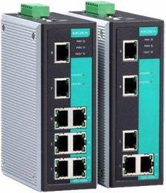 Produktbild Moxa EDS-405A-EIP-T - Switch - managed - 5 x 10/100