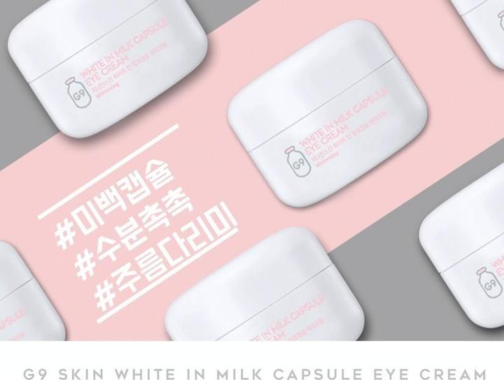 Actual product image G9 Skin white in milk capsule eye cream (Capsules, Day + Night)