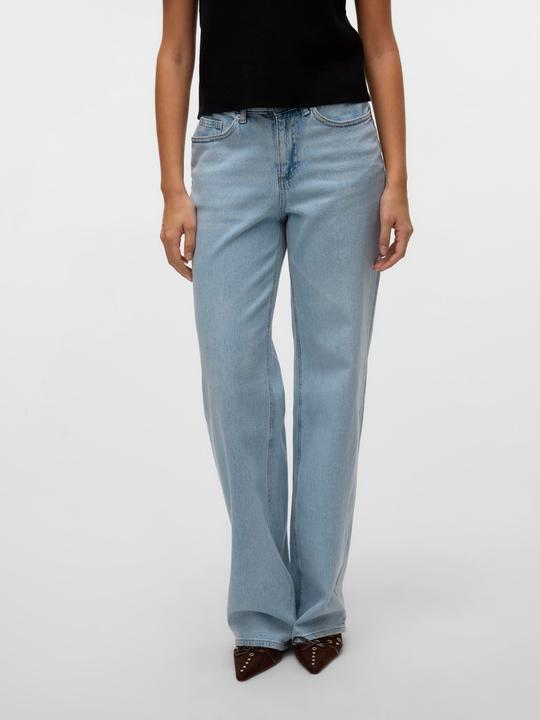 Produktbild Vero Moda VMMELISA Mid Rise Weiter Beinschnitt Jeans Weit geschnitten (W25/L32)