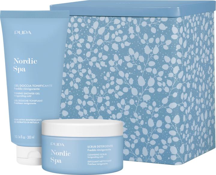 Actual product image Pupa Milano Nordic Spa Kit 1 Scrub 250ml/Shower Gel 300ml (Hair care set)