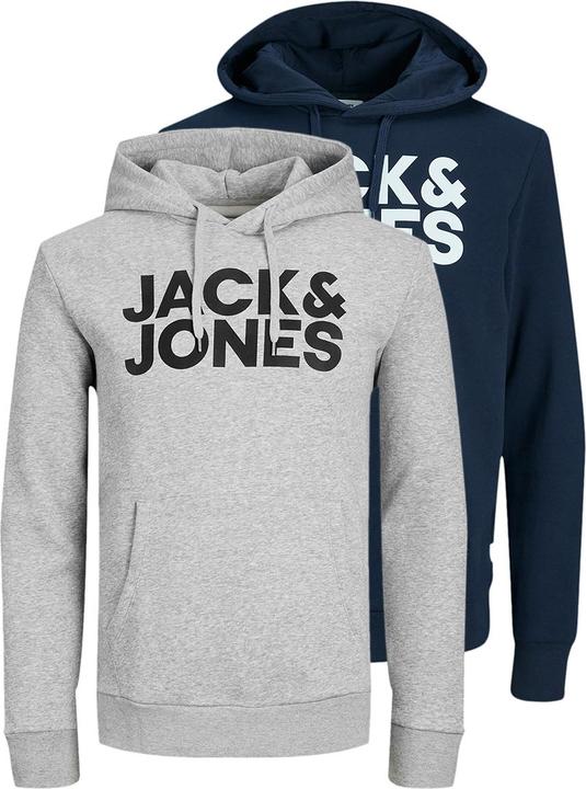 Produktbild Jack & Jones 2er Pack Corp Sweatshirt / Hoodie (M)
