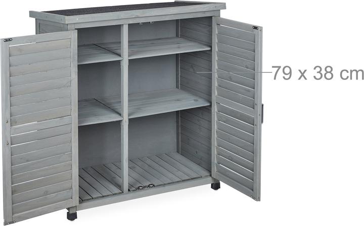 Produktbild Relaxdays Gartenschrank