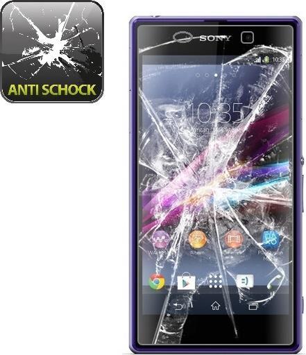 Produktbild Protectorking 3x Panzerfolie Anti-Shock HD Klar (3 Stück, Sony Xperia Z2)