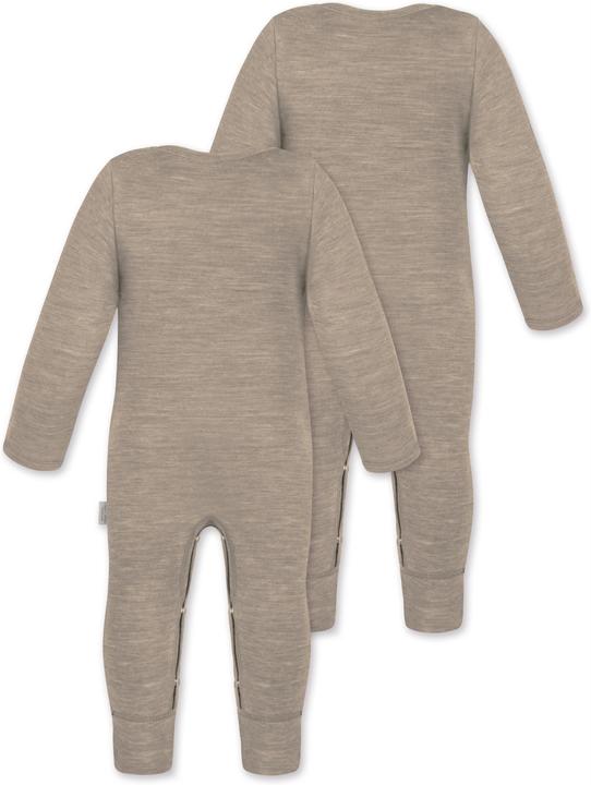 Actual product image Normani 2-pack baby merino romper "Tangoio" - 9593 (68)