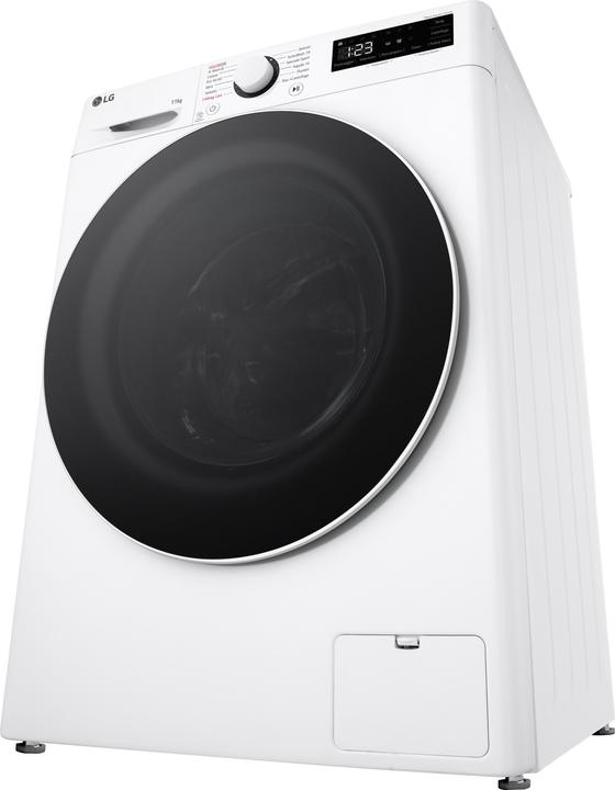 Produktbild LG F4R5011TSWW Waschmaschine 11kg AI DD, Klasse A-10%, 1400 U/min, TurboWash, Dampf (11 kg, Links)