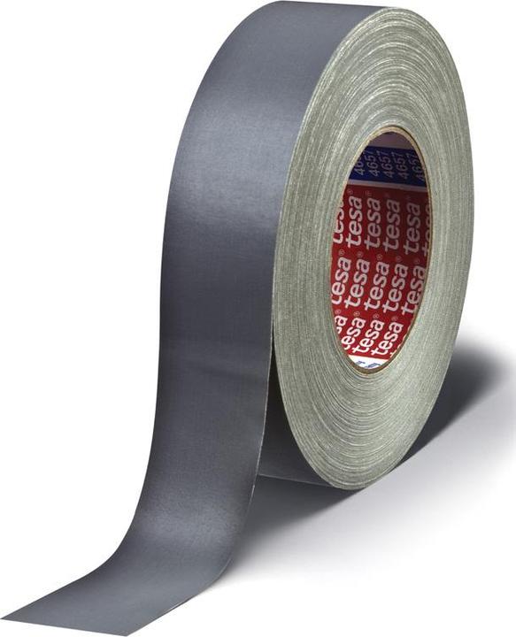 Produktbild tesa Gewebeband 4657, 50 mm x 50 m, grau (50 mm)
