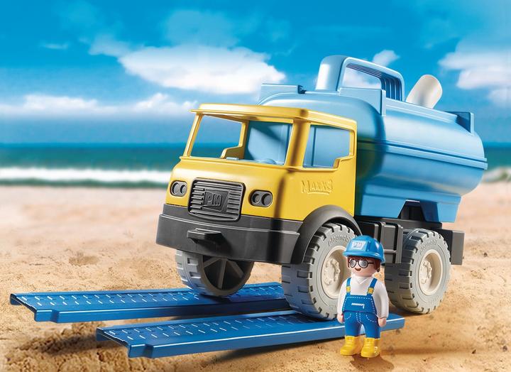 Produktbild Playmobil Wassertank-Laster (9144, Playmobil Sand)