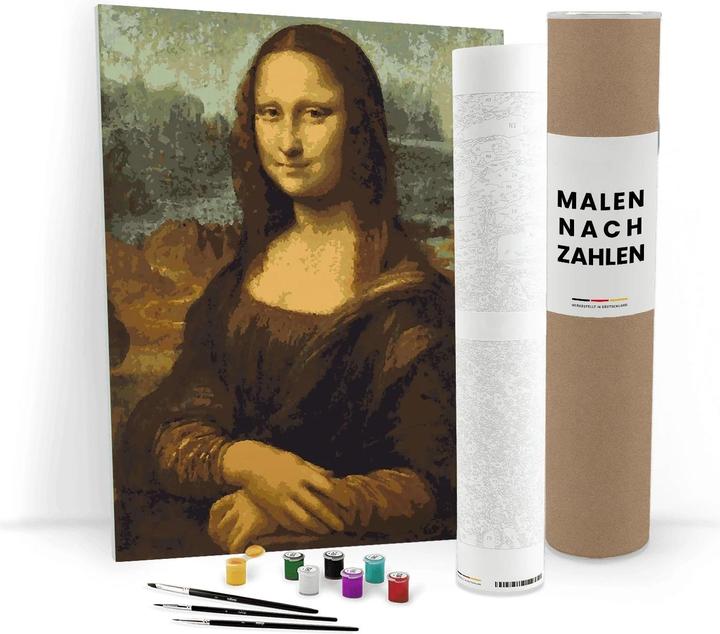 Produktbild ZenPainting Leonardo da Vinci - Mona Lisa - Malen nach Zahlen