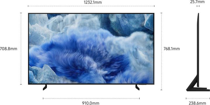 Produktbild Samsung QE55Q8FAAU (55", Q8F, LED, QLED, 4K, 2025)