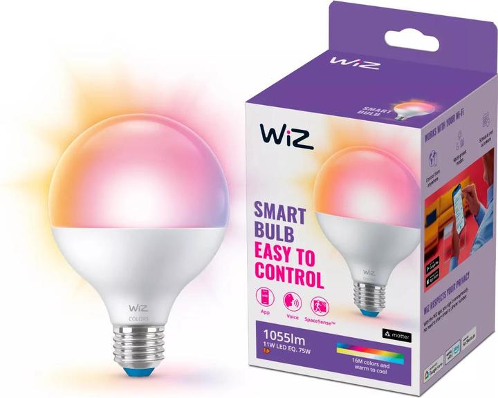 Actual product image WiZ Tunable White & Color (E27, 11 W, 1055 lm, 1 x, E)