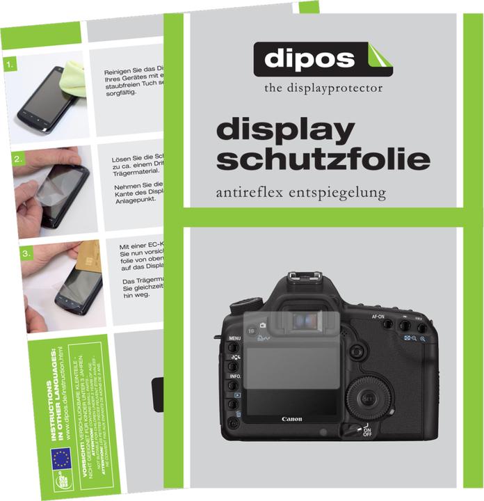 Produktbild Dipos Displayschutzfolie Antireflex (Displayschutz, Canon EOS 5D Mark II)