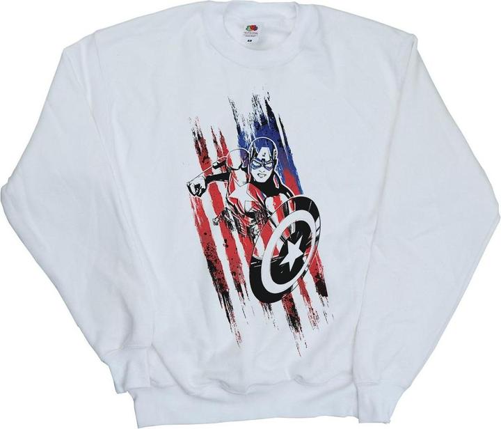 Avengers Captain America Streaks Sweatshirt