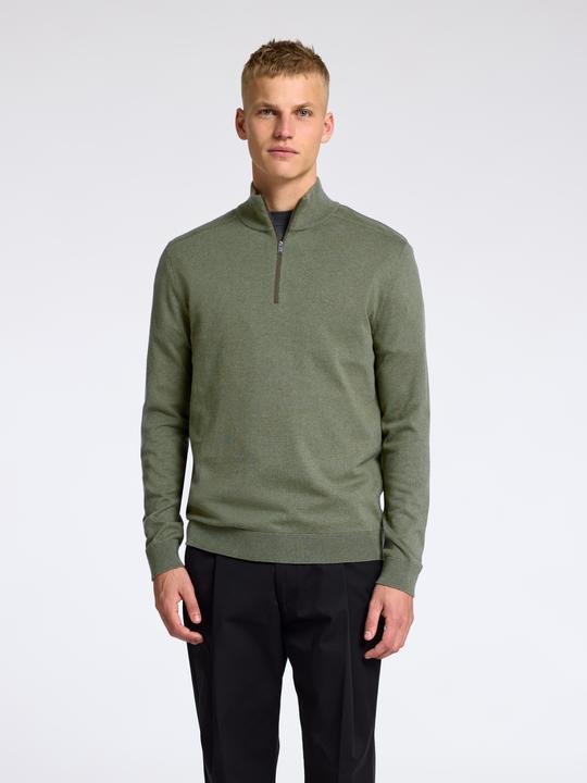Image du produit Selected Homme Pull-over en maille mi-zip (XXL)