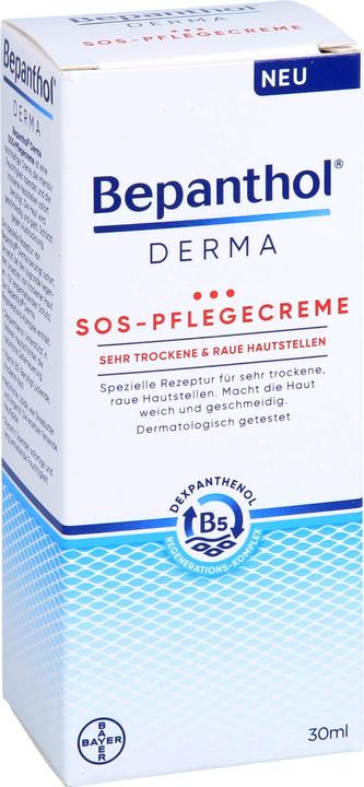 Actual product image Bayer HealthCare Bepanthol Derma Sos Care (Body cream, 30 ml)