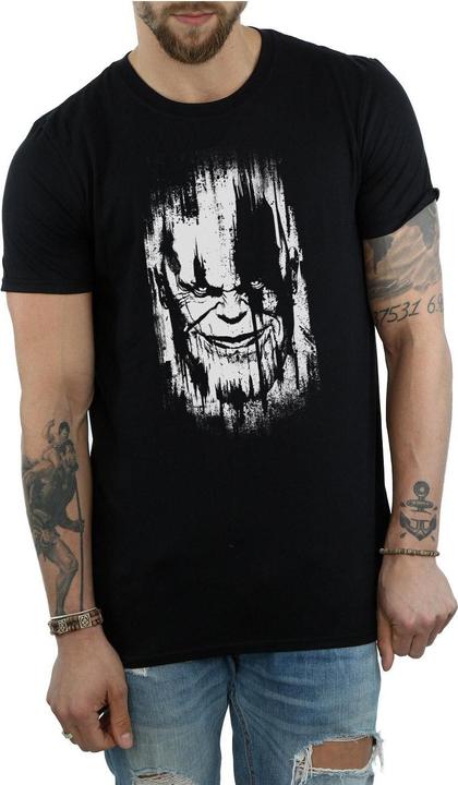Image du produit Universal Textiles Mens Thanos Face Cotton T-Shirt (L)