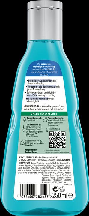 Produktbild Guhl Langzeit Volumen Shampoo kräftigend (250 ml, Flüssiges Shampoo)