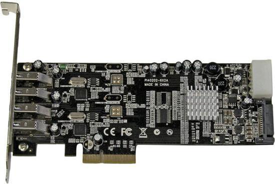 Produktbild StarTech 4 Pt 2 Channel Pcie USB 3 Card