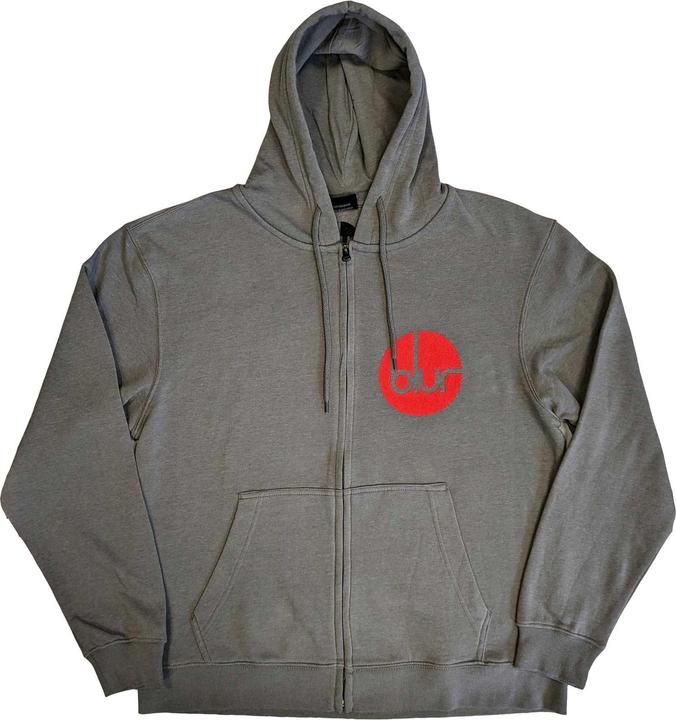 Blur Hoodie mit durchgehendem Reissverschluss