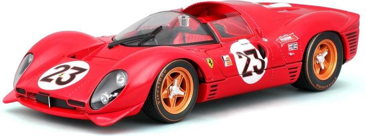 Produktbild Bburago Ferrari Racing Bausatz 330 P4 Daytona 1/24 rot